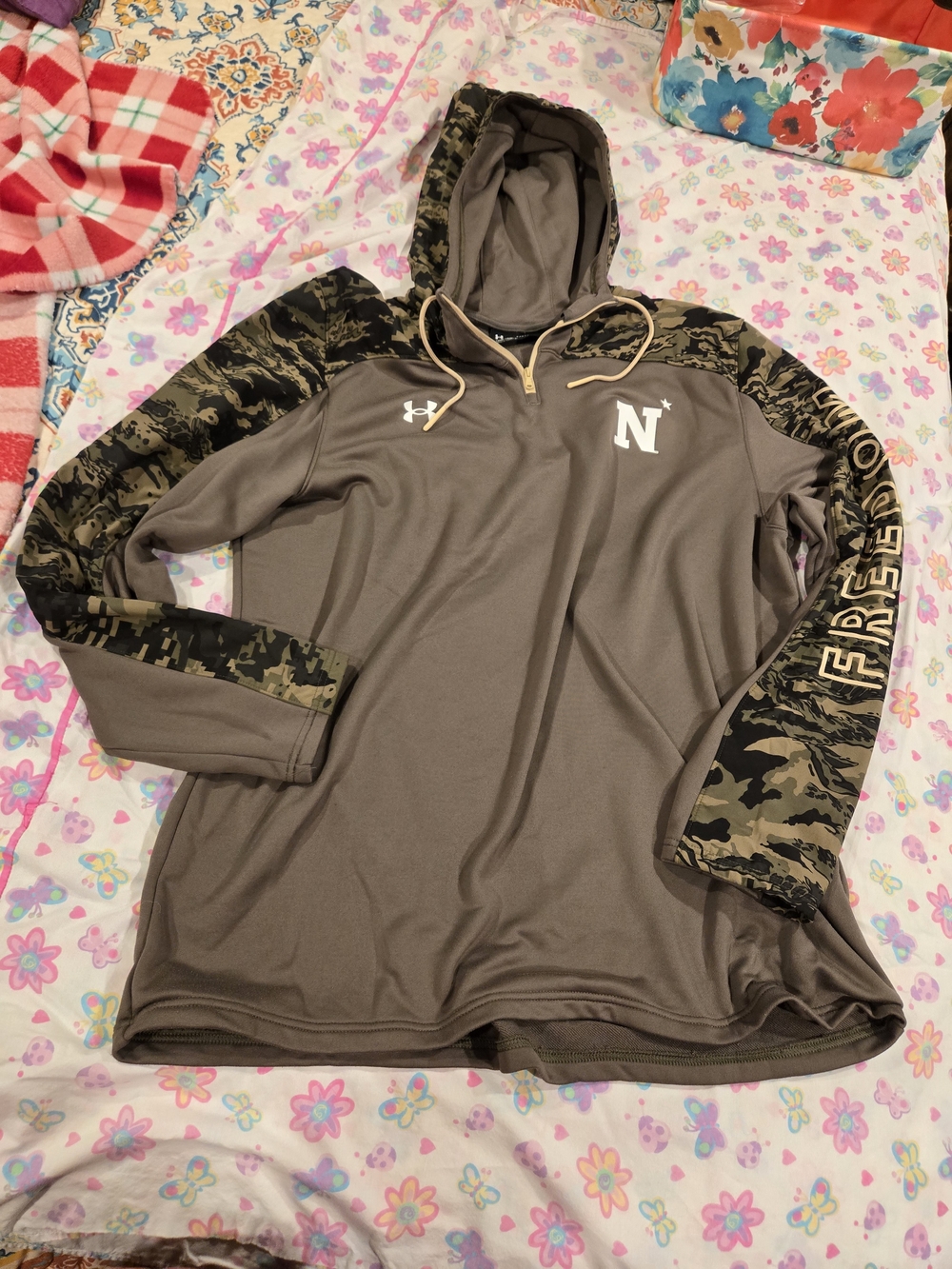 Under Armour Men's Navy Midshipmen Military Appreciation Gear Hoodie
